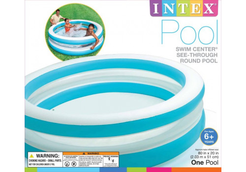 Надувной бассейн Intex Бирюза, 203х51 см, от 6 лет 57489NP