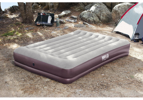 BestWay 67699 Двухспальная кровать 152х203х36см с подголовником, до 300кг