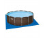 56664 Каркасный бассейн круглый Power Steel Deluxe Bestway 427х107 см
