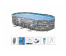 Bestway 56719 Овальный каркасный бассейн 610x366x122см, фильтр-насос 9463 л/ч, 56719